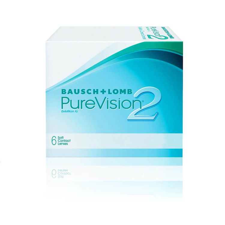 Εικόνα για Bausch & Lomb PureVision 2 HD Φακοί Μυωπίας Μηνιαίοι 6τμχ