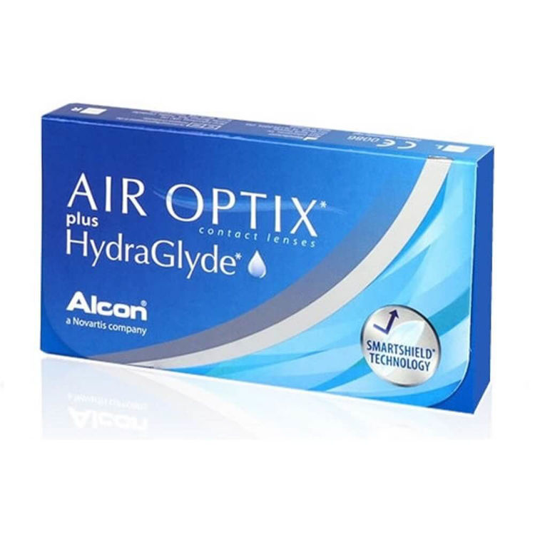Picture of Air Optix plus HydraGlyde Myopia Contact Lenses (3 Pack) Alcon