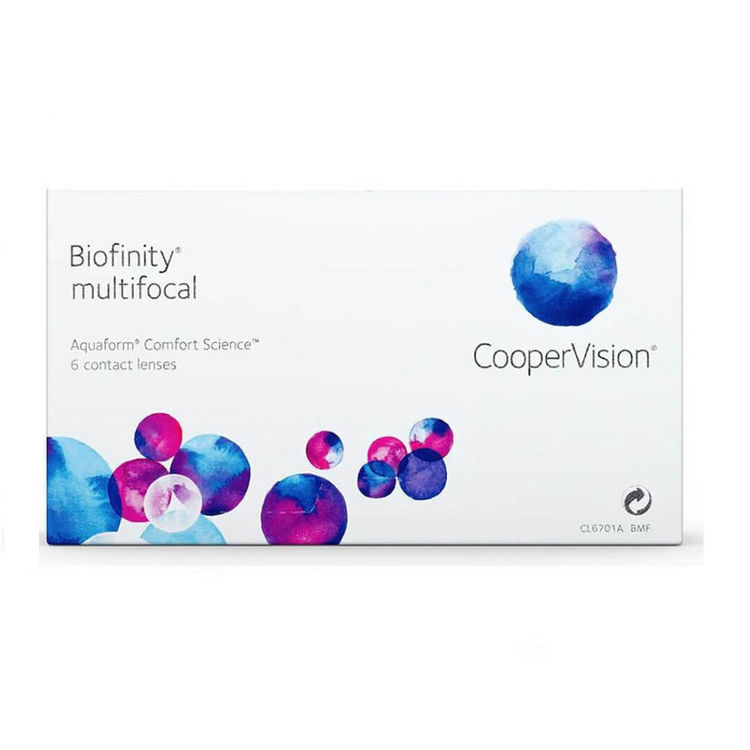 Picture of Cooper Vision Biofinity Multifocal  (6 lenses)