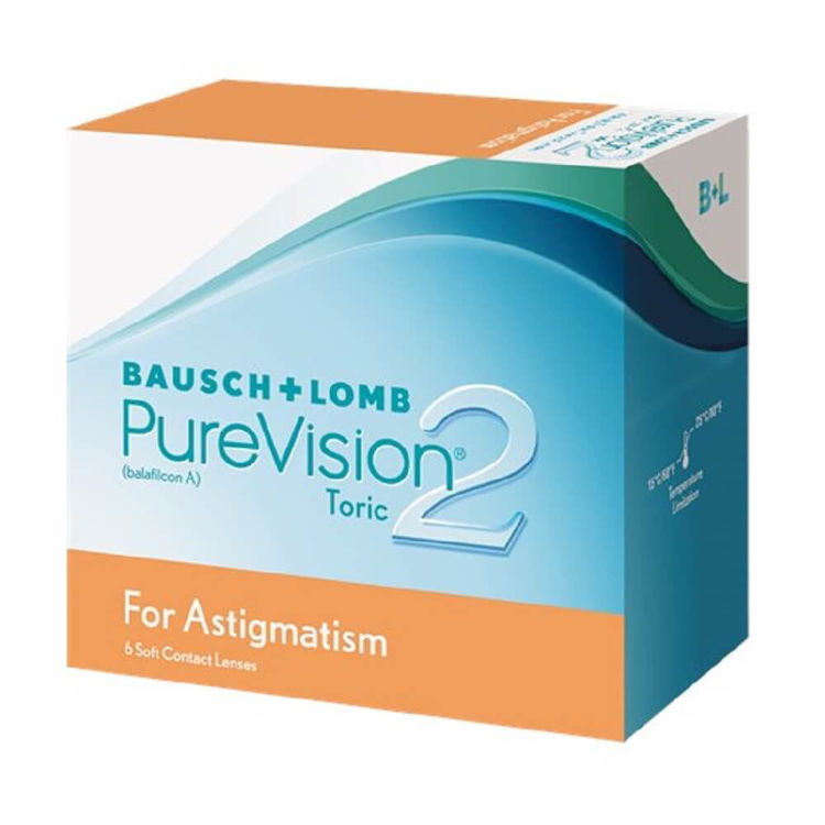 Picture of Bausch & Lomb PureVision 2HD Toric  (6 lenses)