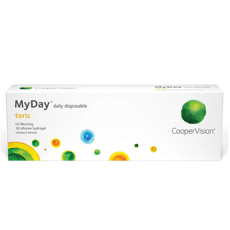 Picture of Cooper Vision MyDay daily disposable Toric (30 lenses)