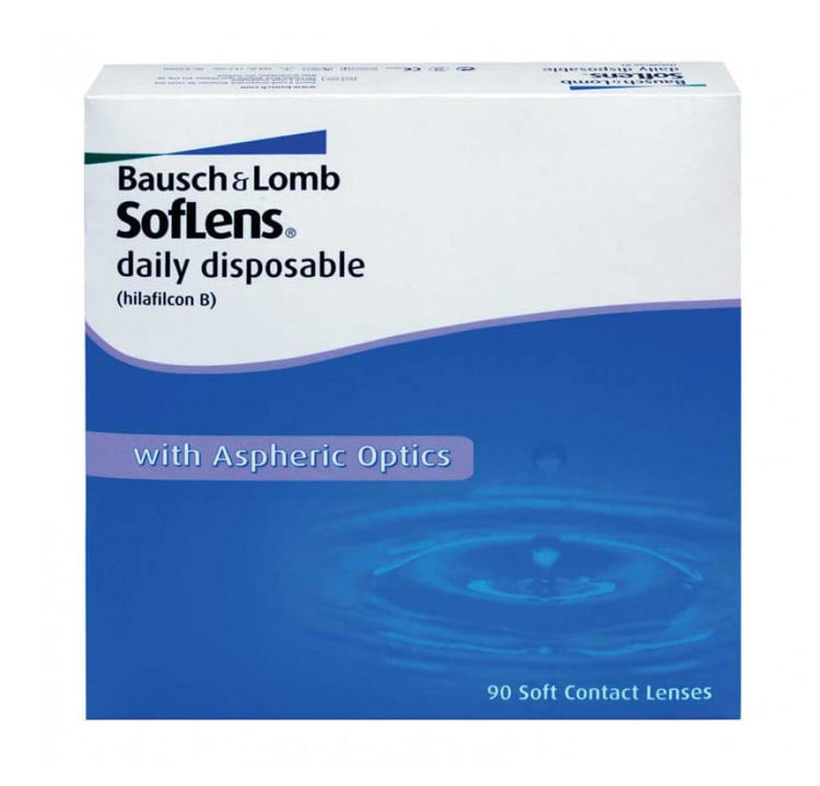 Picture of Bausch & Lomb  Soflens Daily Disposable (90 lenses)
