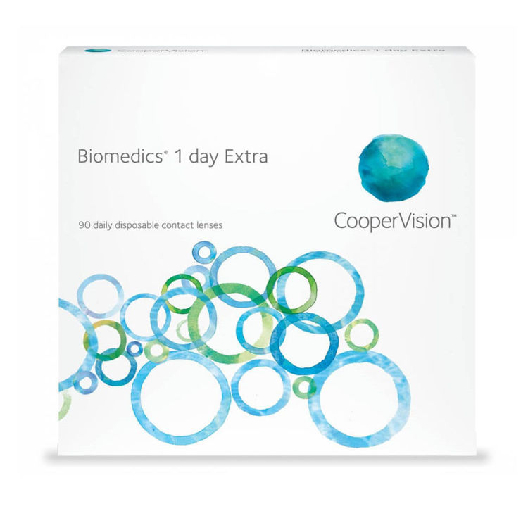 Picture of Cooper Vision Biomedics 1 Day Extra  (90 lenses)