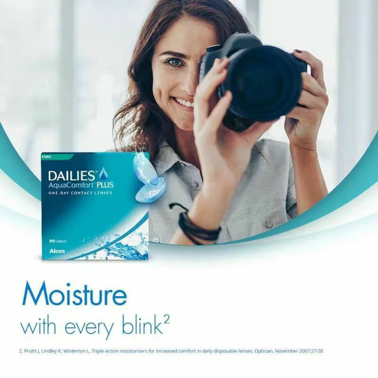 Picture of Alcon DAILIES Aqua Comfort Plus Daily Lenses 30 Pack